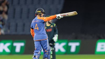 'He is a serious talent and goes so hard...': Australia spinner fires Abhishek Sharma's warning for Mitchell Marsh-led side ahead of fourth T20I Abhishek Sharma of India raises bat after reaching fifty during the 2nd match of the BKT Tyres Men's T20I Series between Australia and India