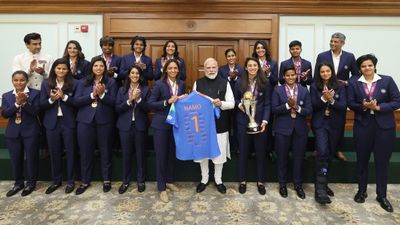 World Cup 2025-winning India women's team gifts special signed 'Namo' jersey to PM Narendra Modi in unforgettable meeting India's Women's World Cup-winning team gifts special signed 'Namo' jersey to PM Narendra Modi in unforgettable meeting