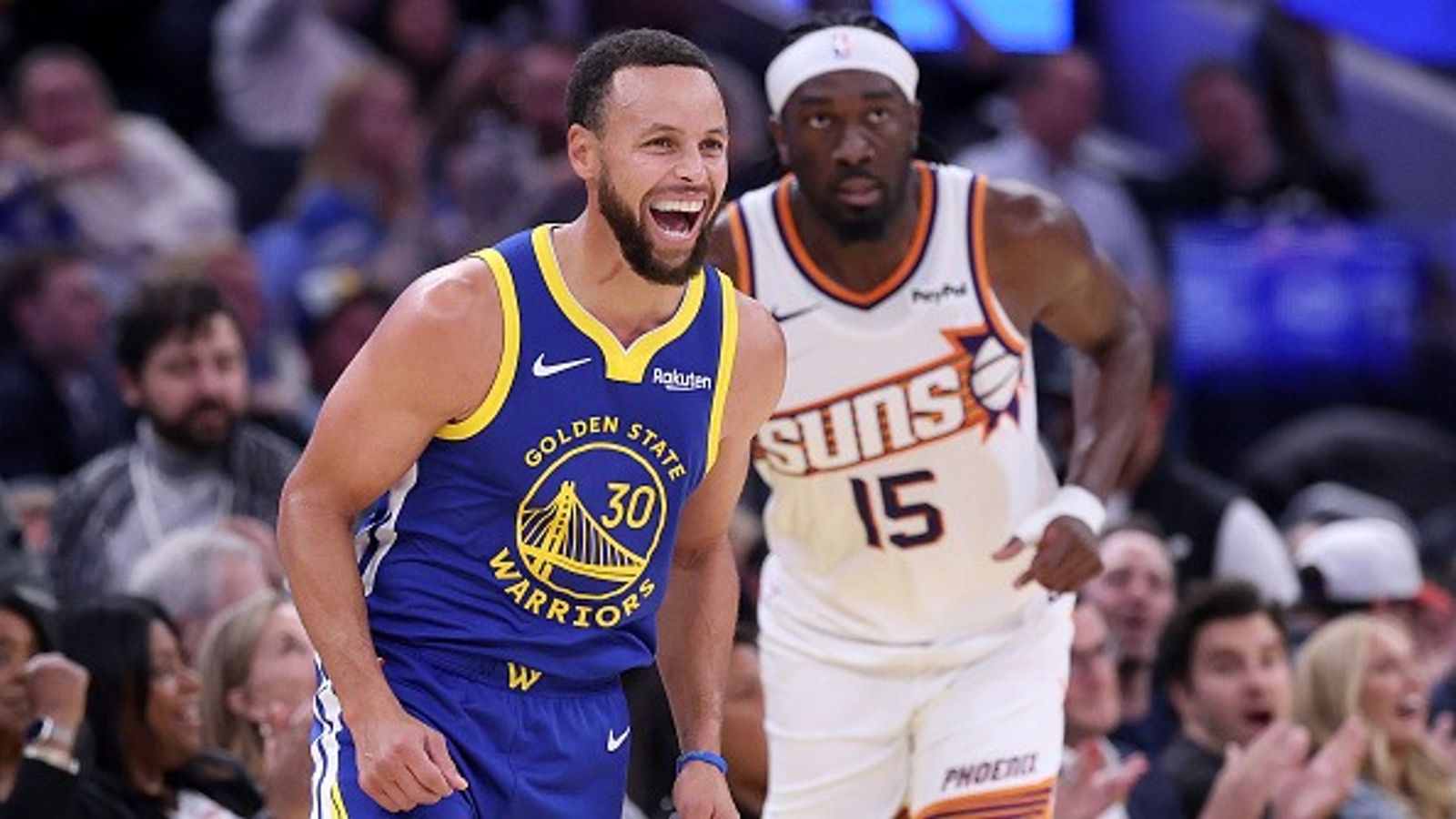 Golden State Warriors injury report: Steph Curry's status revealed ahead of game vs Kings Stephen Curry in the frame.