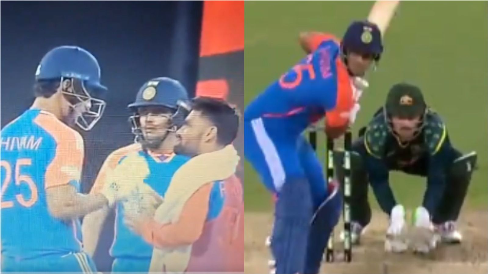 Watch: Shivam Dube launches gigantic six after Gautam Gambhir's message reaches him through Rinku Singh in 4th T20I vs Australia Watch: Shivam Dube launches gigantic six after Gautam Gambhir's message reaches him through Rinku Singh in 4th T20I vs Australia