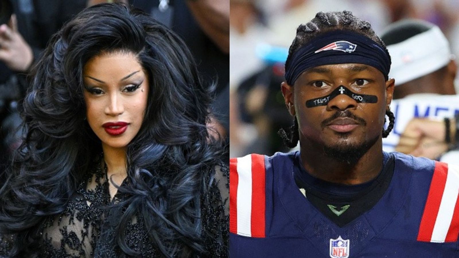Who is Cardi B’s NFL boyfriend Stefon Diggs? All about Patriots' wide receiver Cardi B, Stefon Diggs in the frame (Images via Getty)