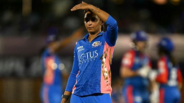 Mumbai Indians' captain Harmanpreet Kaur in this frame Mumbai Indians' captain Harmanpreet Kaur in this frame