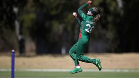 Bangladesh's star pacer Jahanara Alam in this frame Bangladesh's star pacer Jahanara Alam in this frame