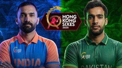 India vs Pakistan: Dinesh Karthik-led India clinch thrilling two-run win against Pakistan in Hong Kong Sixes India captain Dinesh Karthik and Pakistan captain Abbas Afridi in Hong Kong sixes