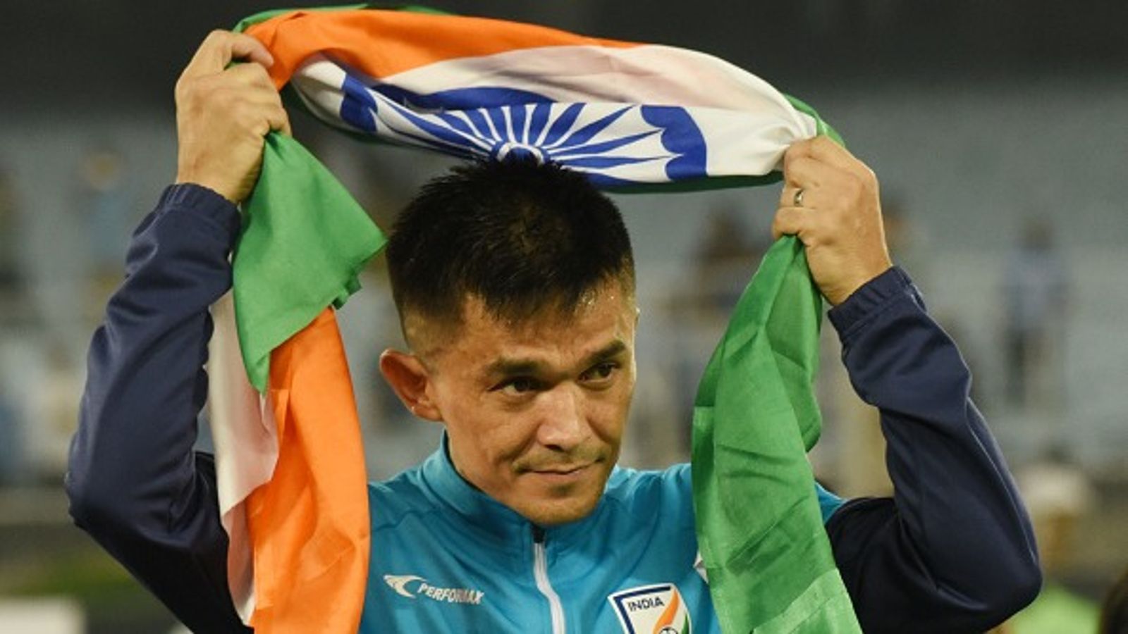 Legendary Sunil Chhetri retires from international football again after India miss Asian Cup 2027 berth India's legendary footballer Sunil Chhetri in this frame