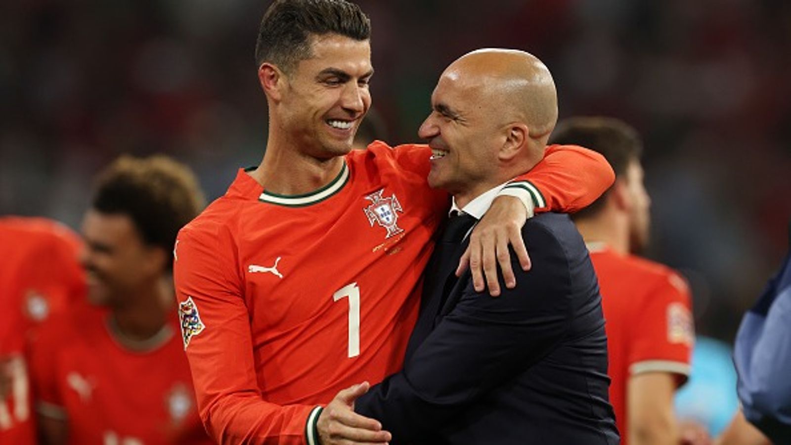Portugal boss Roberto Martinez CAUTIOUSLY responds to Cristiano Ronaldo's FIFA World Cup claim Portugal boss Roberto Martinez CAUTIOUSLY responds to Cristiano Ronaldo's FIFA World Cup claim