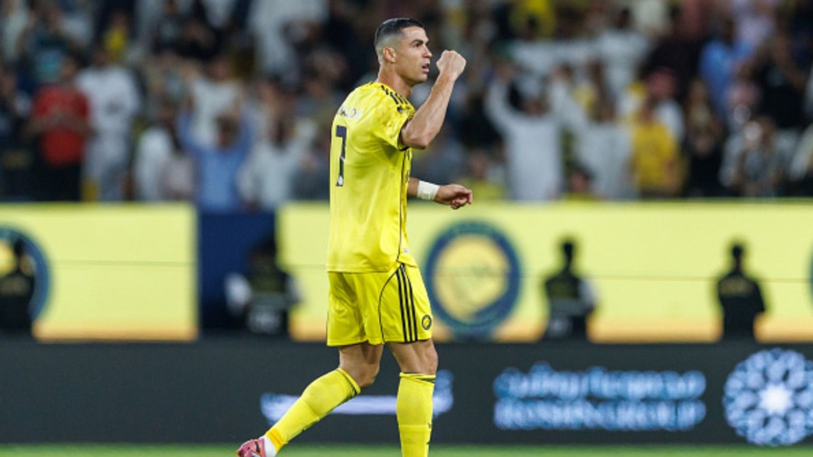 Cristiano Ronaldo’s fury boils over despite Al Nassr’s commanding victory over Neom Cristiano Ronaldo in the frame (Image via Getty)