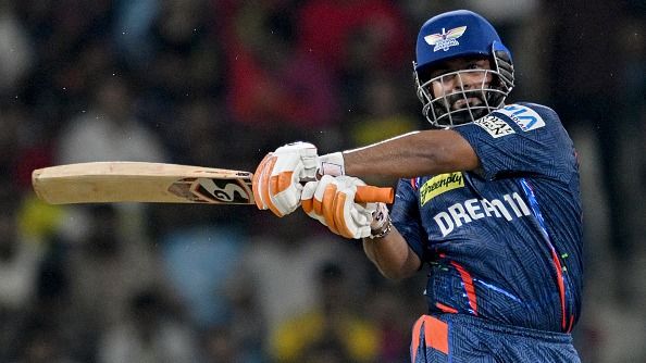 Lucknow Super Giants' captain Rishabh Pant in this frame Lucknow Super Giants' captain Rishabh Pant in this frame