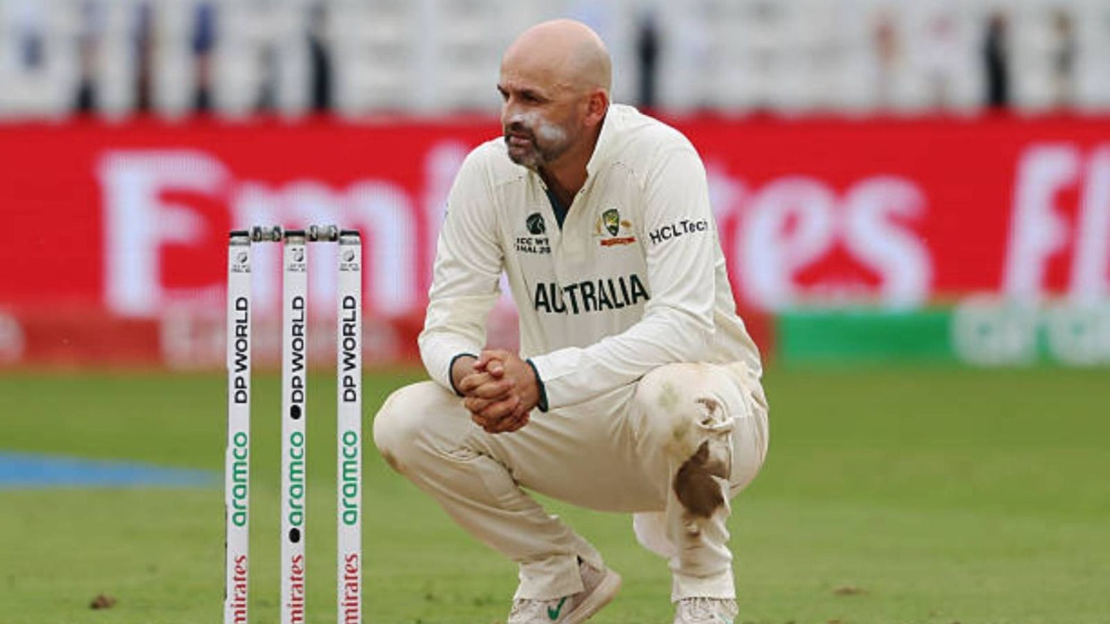 'Don't be surprised if he doesn't play...': Ex-Australia captain feels Nathan Lyon will miss Ashes opener Nathan Lyon in this frame