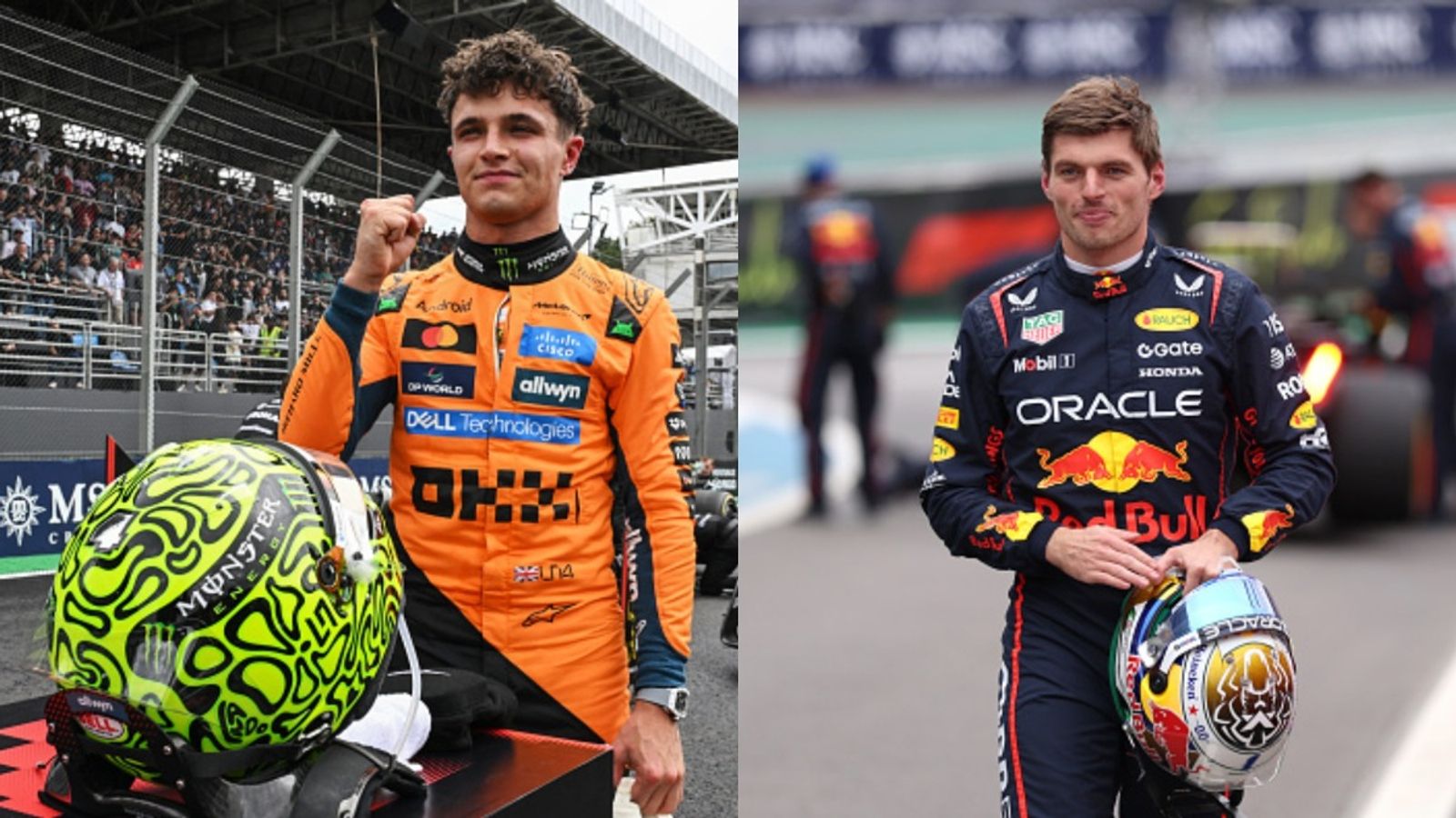 Lando Norris inches closer to F1 glory after Sao Paulo win as Max Verstappen pulls off a miracle Lando Norris inches closer to F1 glory after Sao Paulo win as Max Verstappen pulls off a miracle