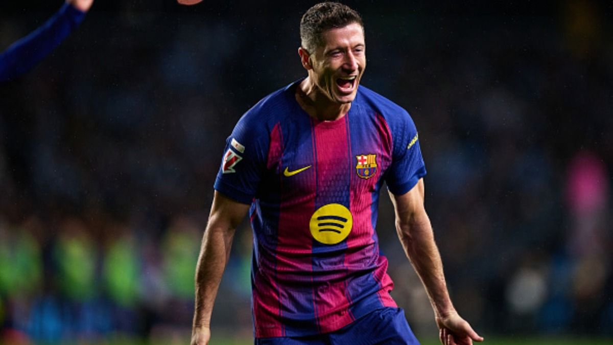 Robert Lewandowski surpasses Barcelona icon to set new record after Celta Vigo masterclass