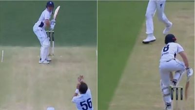 WATCH: Starc bowls toe-crushing yorker & takes 4-fer on red-ball return, Hazlewood remains wicketless as discarded batter smashes ton vs Smith's NSW Mitchell Starc
