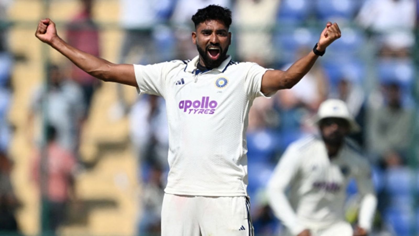 'While they drew 1-1 with Pakistan, we're...': Mohammed Siraj's 'confident' statement ahead of Test series vs current WTC champions South Africa India's Mohammed Siraj celebrates after taking the wicket of West Indies' Tagenarine Chanderpaul during the third day of the second Test at the Arun Jaitley Stadium in New Delhi on October 12, 2025.