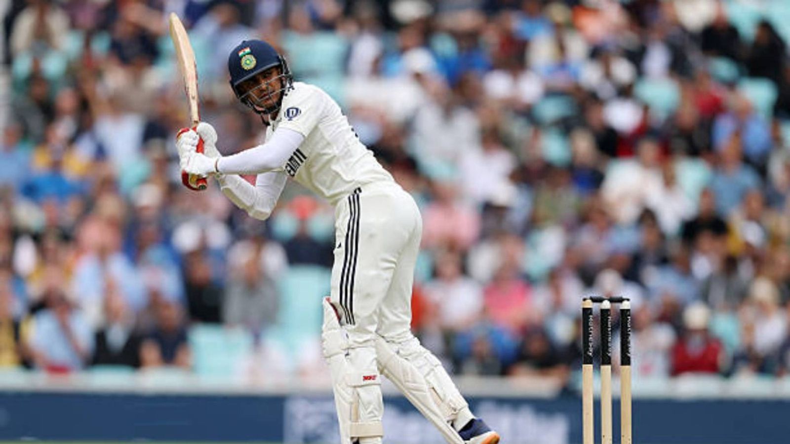 Shubman Gill on verge of creating history, needs 54 runs more in Tests to shatter Sunil Gavaskar's record Shubman Gill in this frame