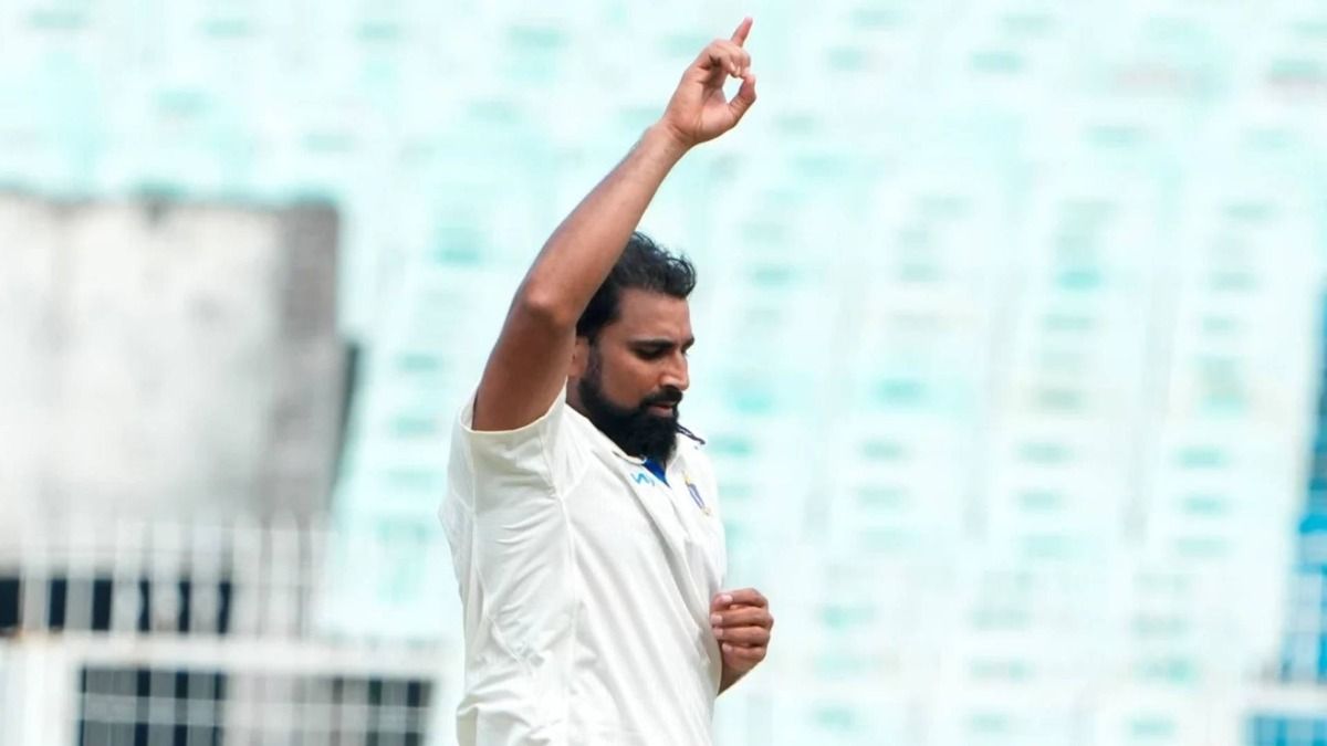 Mohammed Shami in this frame