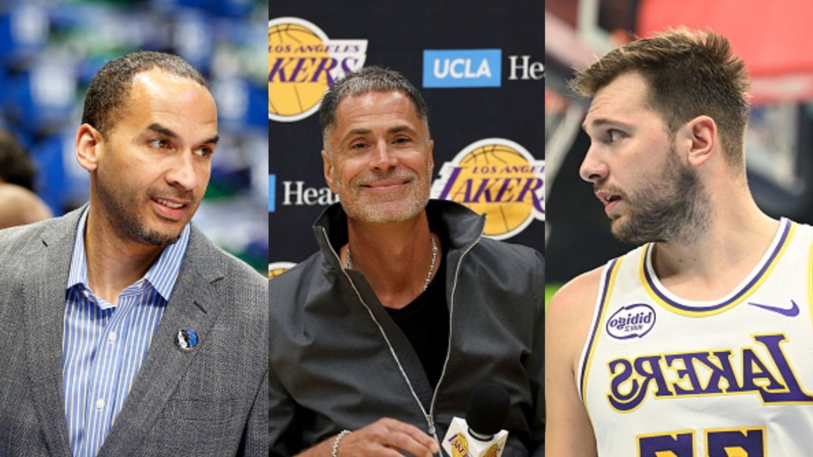 Lakers’ GM Rob Pelinka had hilarious response to Nico Harrison’s Luka Doncic trade idea Lakers’ GM Rob Pelinka had hilarious response to Nico Harrison’s Luka Doncic trade idea