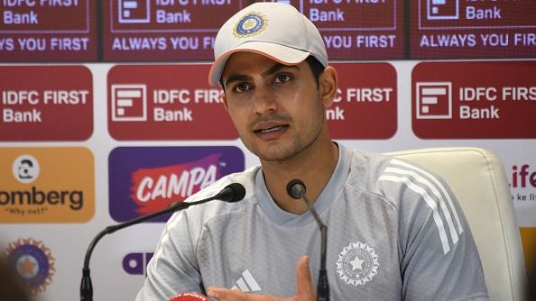 India captain Shubman Gill in this frame