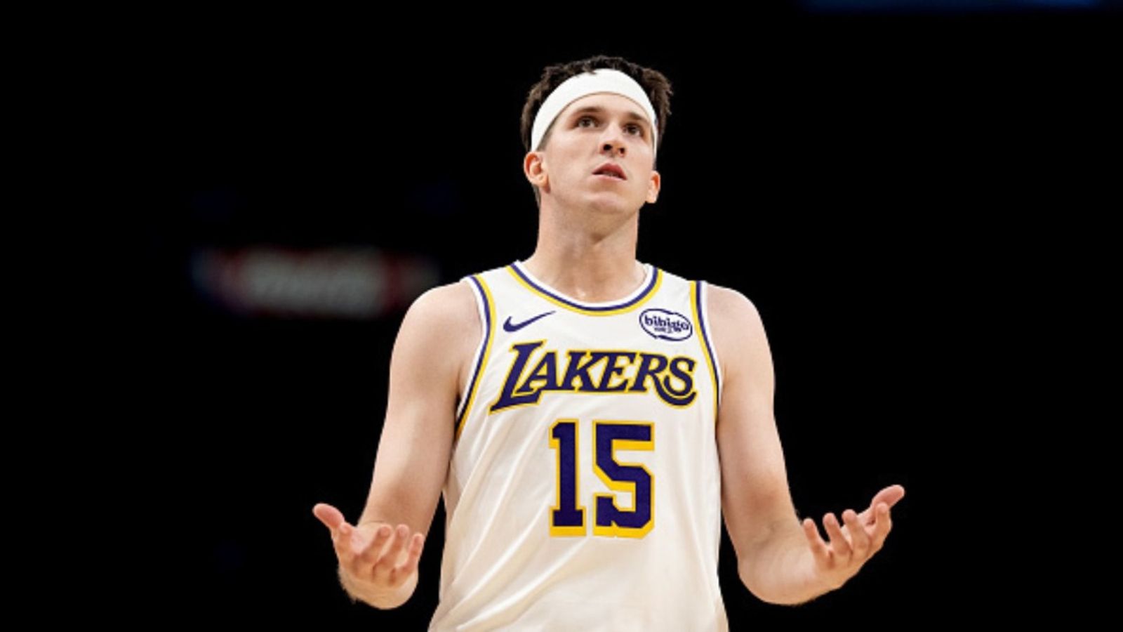 ‘They beat the sh** out of us…’: Lakers’ Austin Reaves’ hilarious response after Thunder loss Austin Reaves in the frame (Image via Getty)
