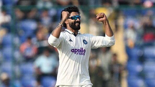 India's veteran all-rounder Ravindra Jadeja in this frame