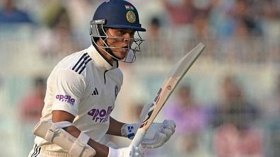 India's star opener Yashasvi Jaiswal in this frame