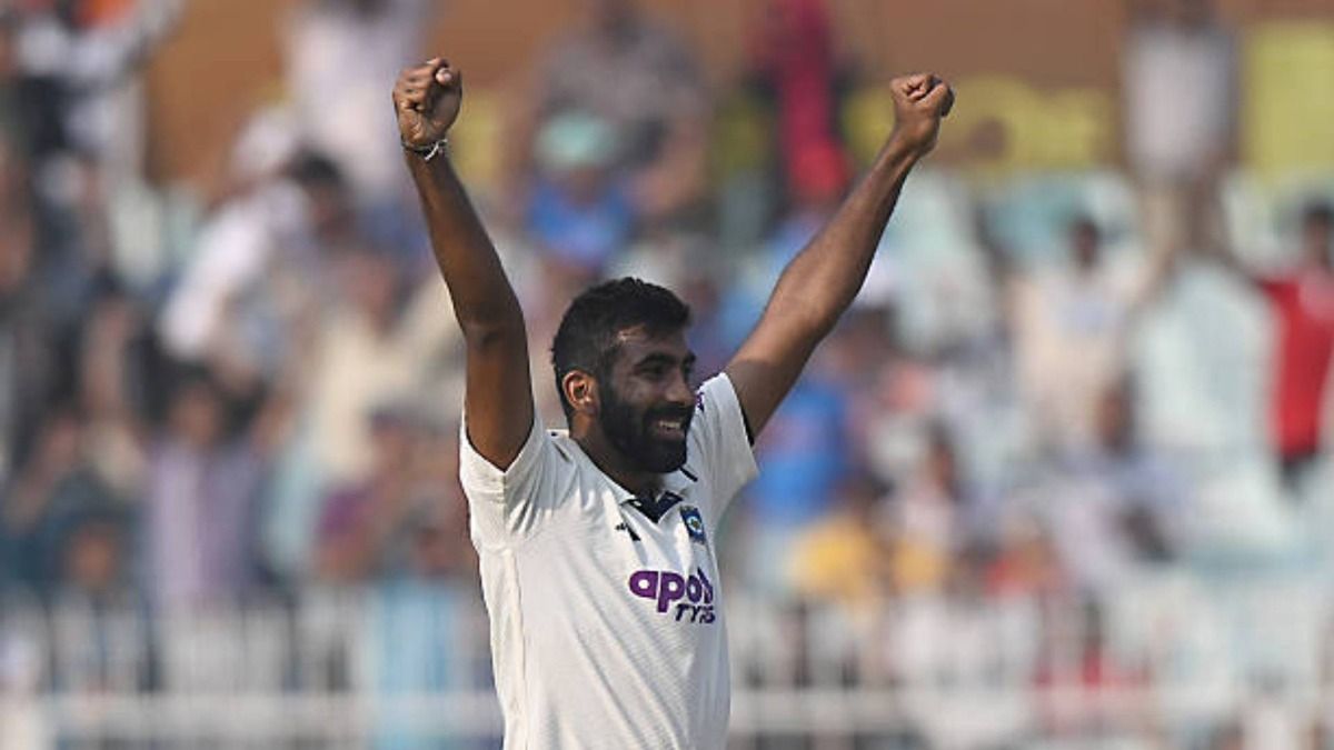 Jasprit Bumrah in this frame