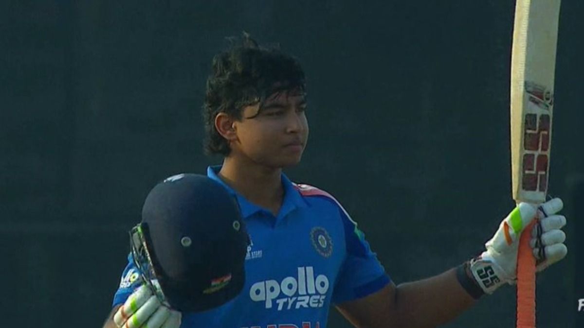 India A's superstar player Vaibhav Suryavanshi in this frame