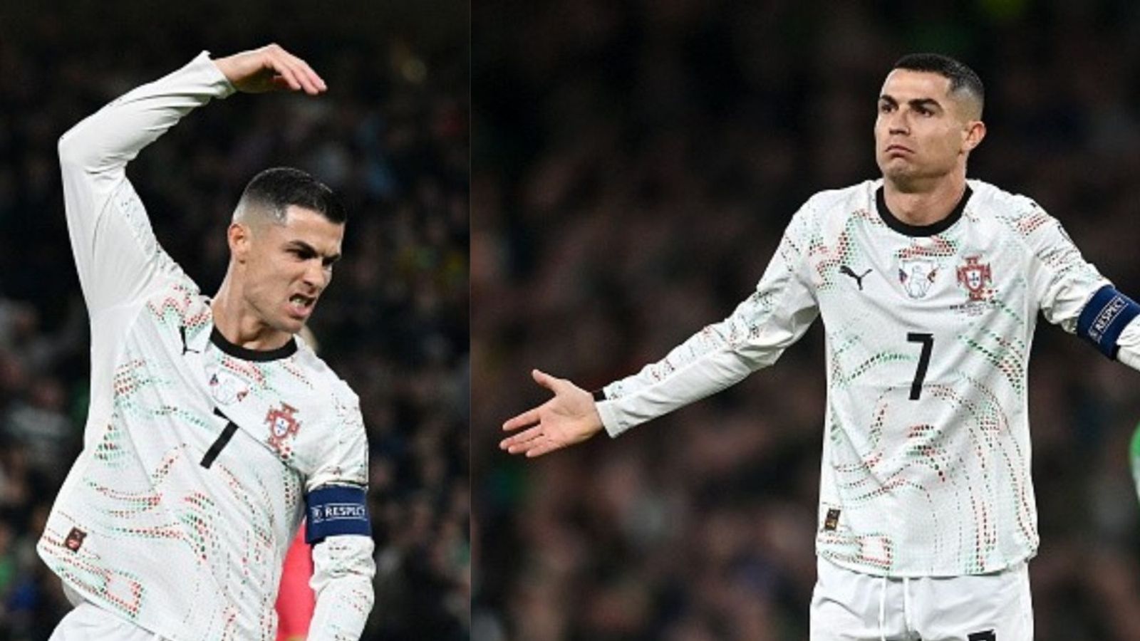 How many Red cards has Cristiano Ronaldo received with Portugal, Real Madrid, Manchester United & more? Cristiano Ronaldo in the frame (Images via Getty)