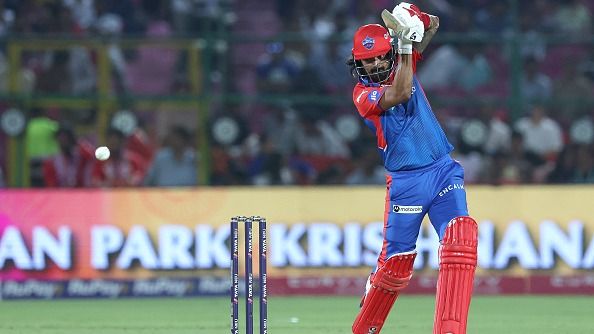 Delhi Capitals' star batter KL Rahul in this frame Delhi Capitals' star batter KL Rahul in this frame
