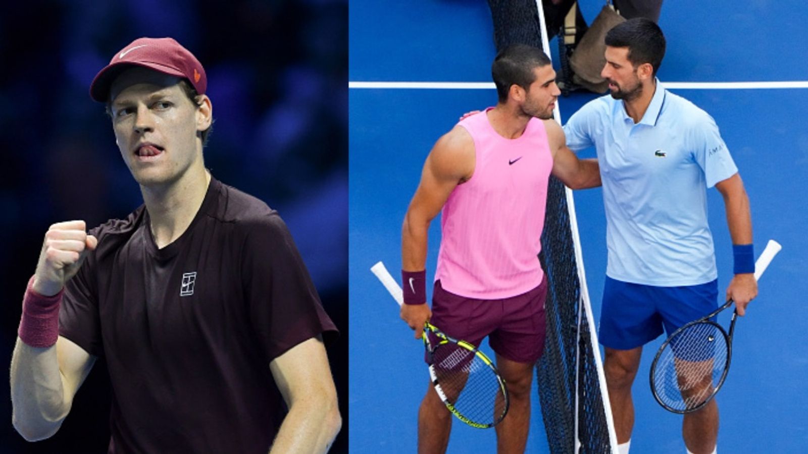 Jannik Sinner hailed as game’s toughest competitor, ahead of Carlos Alcaraz and Novak Djokovic Jannik Sinner hailed as game’s toughest competitor, ahead of Carlos Alcaraz and Novak Djokovic