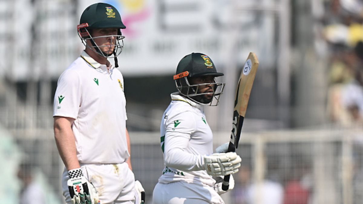 Simon Harmer, Temba Bavuma Simon Harmer, Temba Bavuma