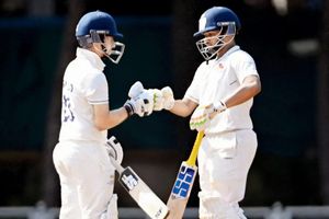 Ranji Trophy 2025: Siddhesh Lad’s unbeaten 80, strong knocks from Musheer Khan and Akhil Herwadkar power Mumbai to 317/3 on opening day vs Pondicherry SportsTak