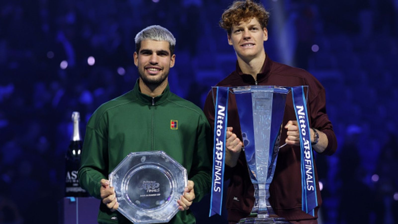 "I would always choose you”: Jannik Sinner sends emotional message to Carlos Alcaraz after ATP Finals victory "I would always choose you”: Jannik Sinner sends emotional message to Carlos Alcaraz after ATP Finals victory