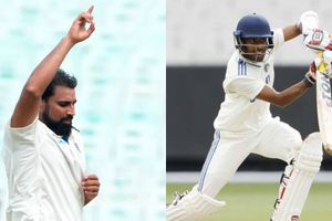 Ranji Trophy: Mohammed Shami's fiery spell, Abhimanyu Easwaran's robust fifty helps Bengal take 67-run lead over Assam on Day 2 SportsTak