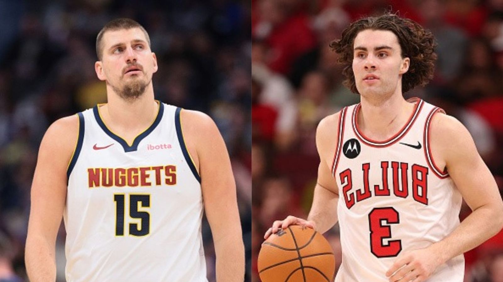 Nuggets vs Bulls schedule: Date, time, live stream, and more on NBA 2025-26 season Nikola Jokic, Josh Giddey in the frame (Images via Getty)