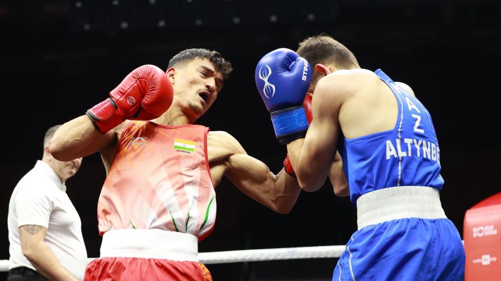 World Boxing Cup Finals: Pawan Bartwal shocks Brazil World Cup gold medallist to secure first international medal World Boxing Cup Finals: Pawan Bartwal shocks Brazil World Cup gold medallist to secure first international medal