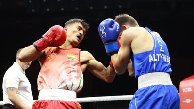 World Boxing Cup Finals: Pawan Bartwal shocks Brazil World Cup gold medallist to secure first international medal India's star boxer Pawan Bartwal (L) in this frame