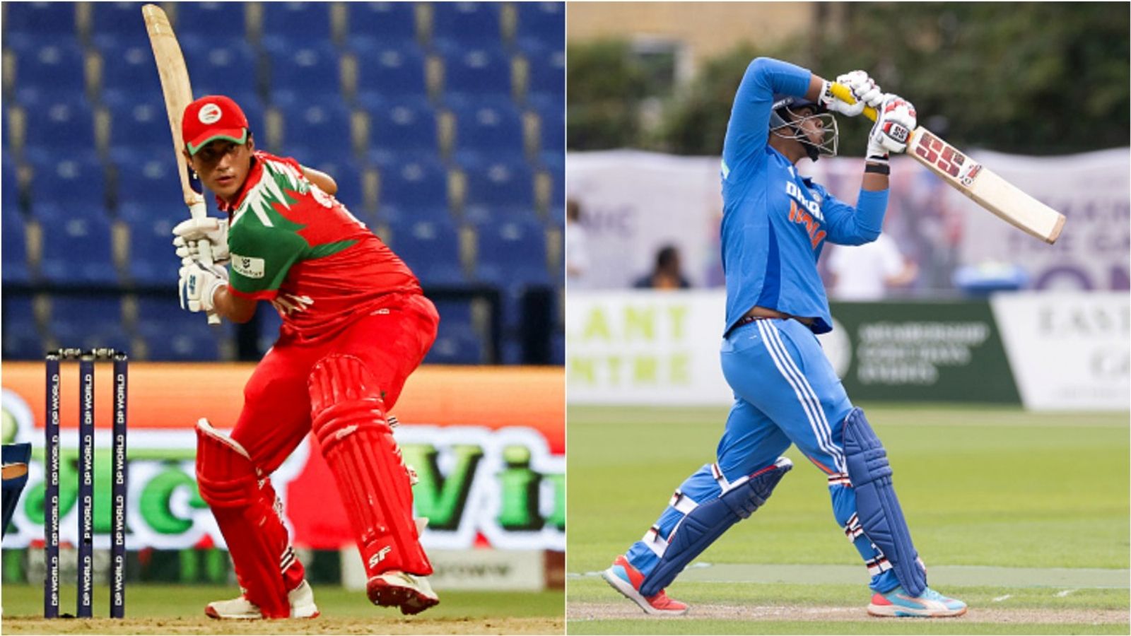 '14 saal ke ho, kaise maarte ho ye chakke': Oman players baffled at Vaibhav Suryavanshi's six-hitting ability ahead of must-win clash Oman's Aryan Bisht and India's Vaibhav Suryavanshi in action.