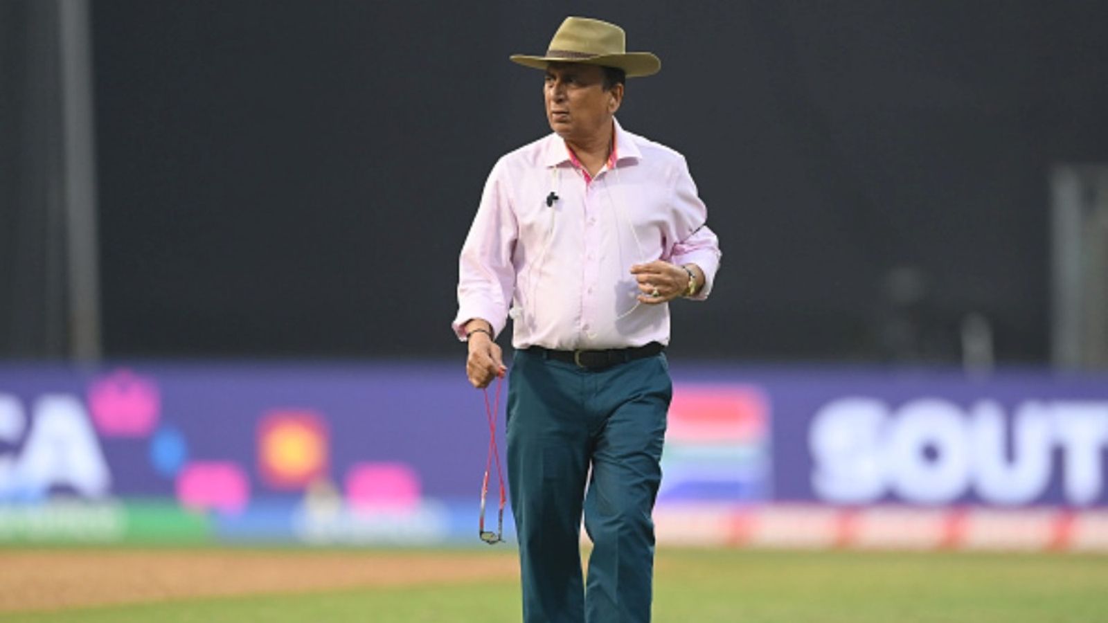 'One of Ben Stokes' has-beens has got vocal about the pitch': Sunil Gavaskar defends Eden Gardens curator, wants batters to learn from Temba Bavuma Sunil Gavaskar walks across the ground during the ICC Men's Cricket World Cup India 2023 match between South Africa and Bangladesh at Wankhede Stadium on October 24, 2023 in Mumbai, India.