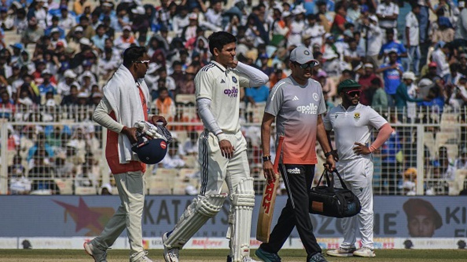 'Gill has become captain recently...': Bhuvneshwar Kumar's blunt take on speculations around Shubman's workload challenge after neck injury during Kolkata Test Indian captain Shubman Gill leaves the ground with an injury on day 2 of the India vs South Africa test match at Eden Gardens cricket ground in Kolkata, India, on November 15, 2025