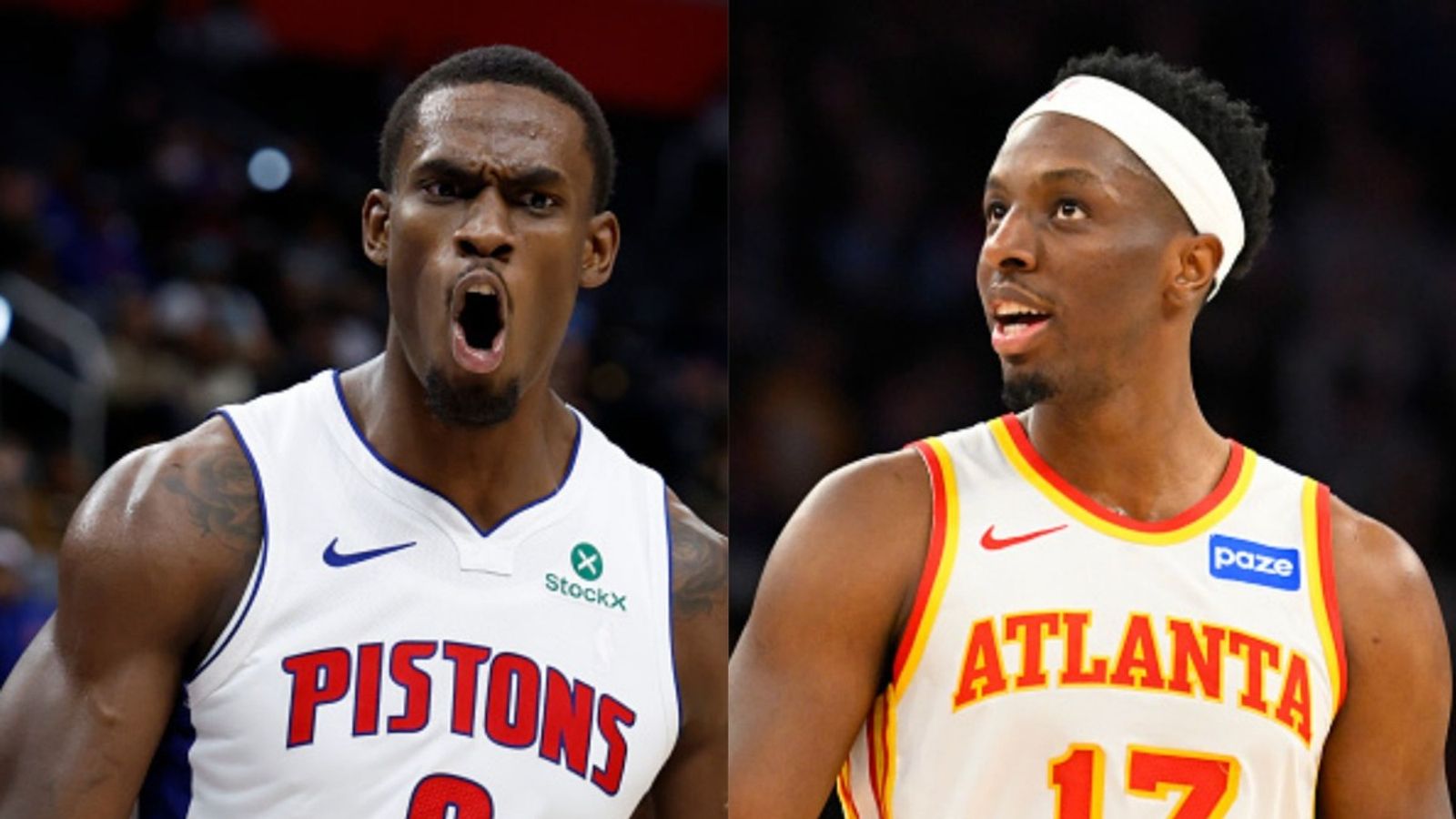 Pistons vs Hawks schedule: Date, time, live stream, and more on NBA 2025-26 season Jalen Duren, Onyeka Okongwu in the frame (Images via Getty)
