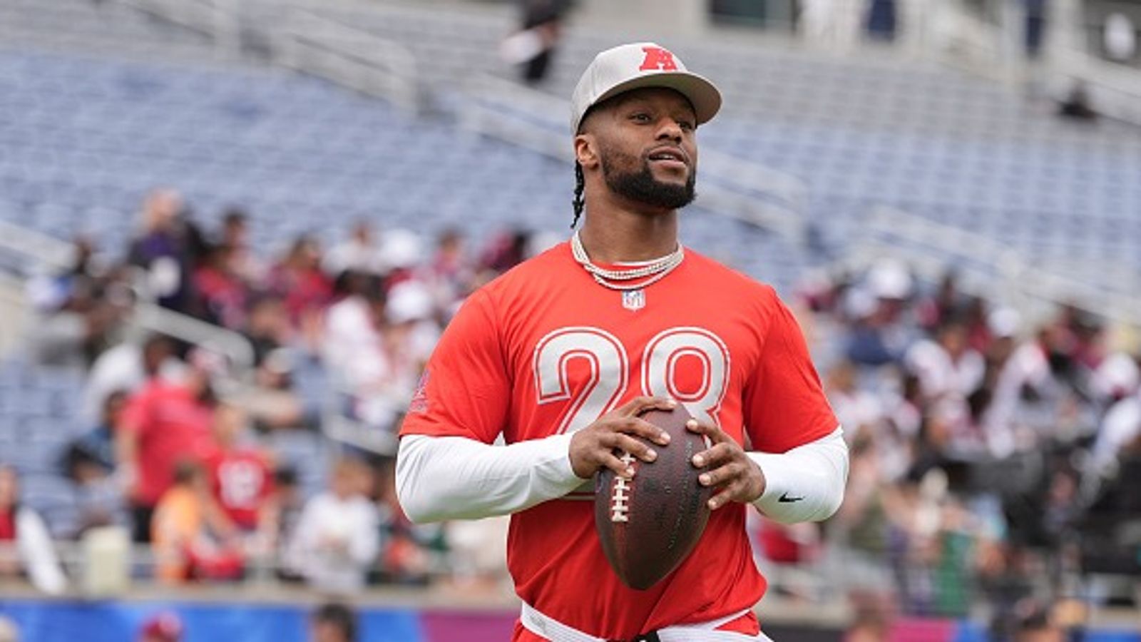 Texans GM admits uncertainty over Joe Mixon's return as star RB recovers from foot injury Joe Mixon in the frame.