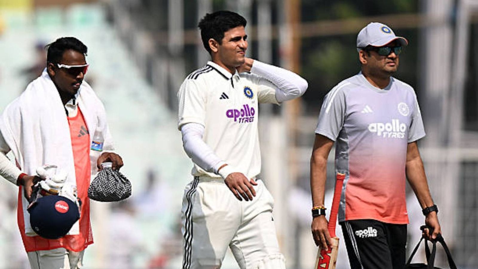 Shubman Gill to feature in 2nd Test vs South Africa? BCCI provides massive fitness update on India skipper hubman Gill (2L) of India leaves the field retired hurt during the First Test match in the series between India and South Africa at Eden Gardens