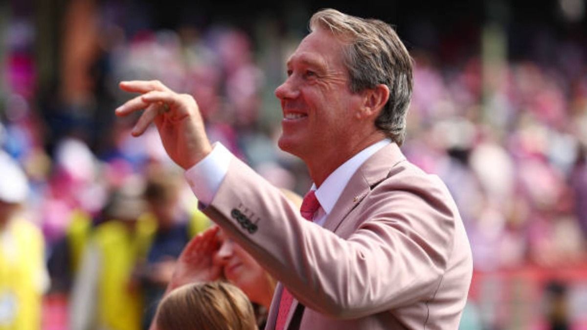 Glenn McGrath in this frame