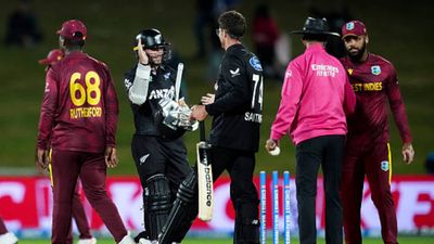 NZ vs WI: Devon Conway and Mitchell Santner carry New Zealand to 5-wicket win in 2nd ODI, take unassailable 2-0 lead in the series SportsTak
