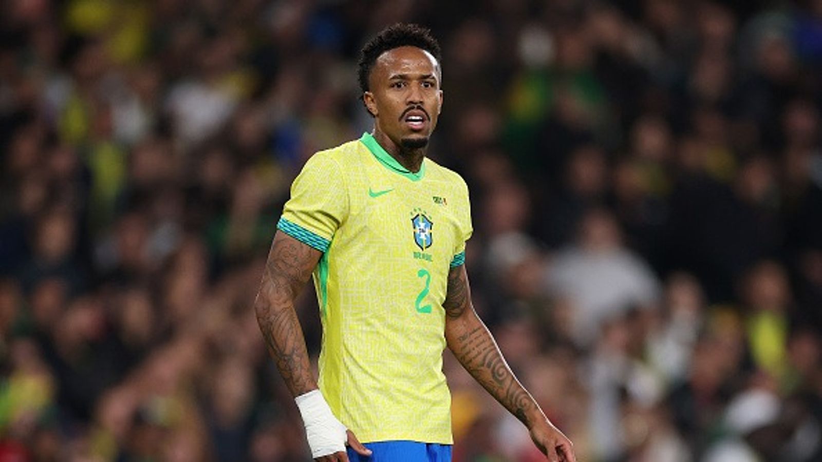 Real Madrid hit with another blow as Eder Militao suffers injury on Brazil duty Eder Militao in the frame.