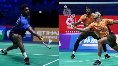Australian Open: Ayush Shetty, Satwik-Chirag storm into quarterfinals with emphatic wins, HS Prannoy crashes out Indian shuttlers Ayush Shetty, Satwiksairaj Rankireddy and Chirag Shetty in this frame