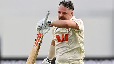 'I feel sorry for 60,000 people...': Travis Head apologises to Perth spectators following Australia's win over England in Ashes opener Australia's star batter Travis Head in this frame