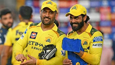'Right now, I am at a stage...': Ravindra Jadeja reacts for first time after being traded from CSK to RR ahead of IPL 2026 CSK's MS Dhoni and RR's Ravindra Jadeja in this frame