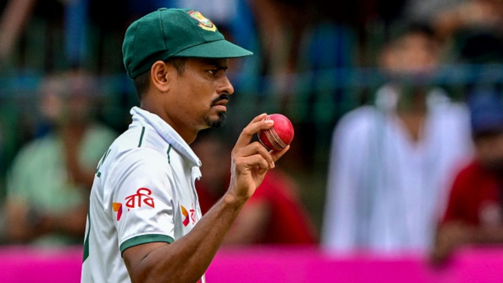 Taijul Islam surpasses Shakib Al Hasan to script history, becomes 6th left-arm spinner to achieve this feat in Test cricket Bangladesh's left-arm spinner Taijul Islam celebrates.