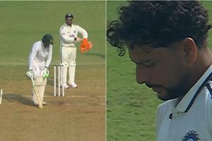 ‘Ghar pe khel rahe ho kya? Mazak bana rakha hai Test cricket ko’: Rishabh Pant furious at Kuldeep Yadav as umpire gives 2nd warning; watch video SportsTak